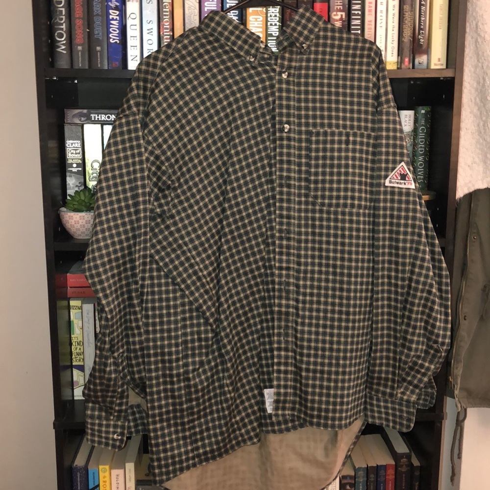 Fire resistant electricians flannel